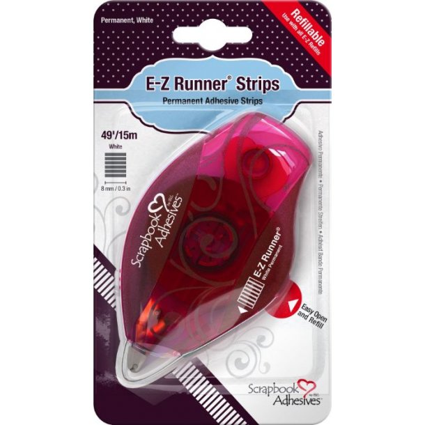 3L Scrapbook Adhesives E-Z Runner - Permanent Strips Refillable Dispenser 01200