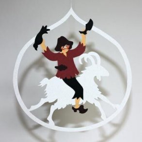 Papirklip H.C Andersen Klodshans