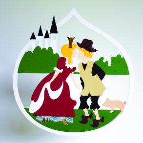 Papirklip H.C Andersen Svinedrengen 