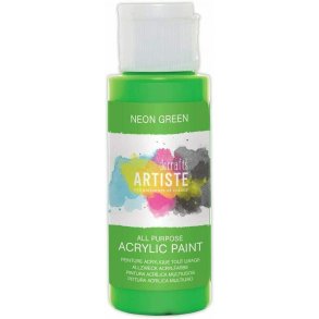 Docrafts Akryl Maling 59ml - Neon Green 