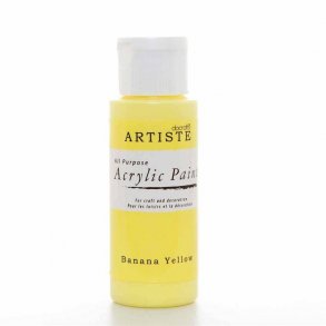 Docrafts Akryl Maling 59ml - Banana Yellow 