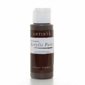 Docrafts Akryl Maling 59ml - Burnt Umber 