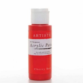 Docrafts Akryl Maling 59ml - Cherry Red 