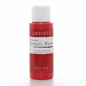 Docrafts Akryl Maling 59ml - Dark Red 