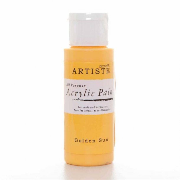  Docrafts Akryl Maling 59ml -  Golden Sun 