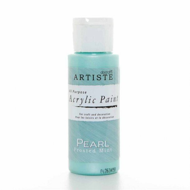 Docrafts Akryl Maling 59ml - Pearl Frosted Mint 