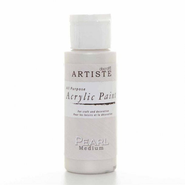  Docrafts Akryl Maling 59ml - Pearl Medium 