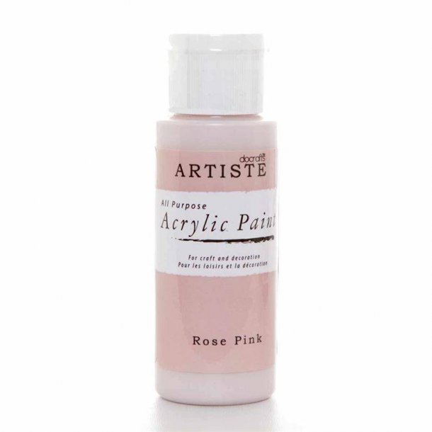 Docrafts Akryl Maling 59ml - Rose Pink 