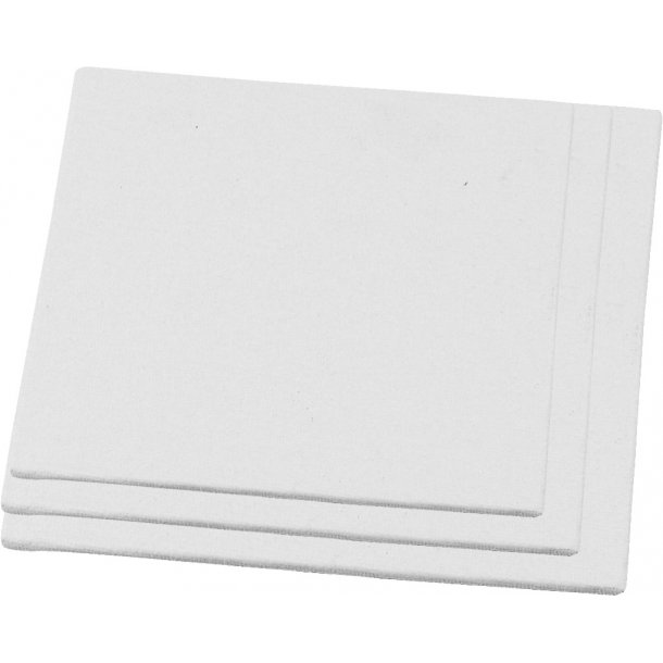 Malerplader - 15x15cmx3mm 