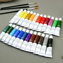 Akvarel / Watercolor  St 24 x 12 ml + 3 Pensler