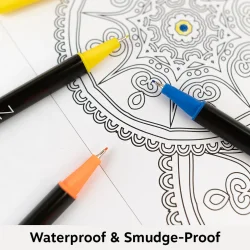 Nova Premium Farvede Fineliners 48 stk 