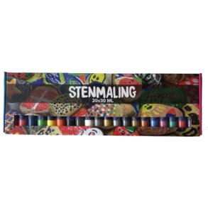 Stenmaling 20 X 30 ml