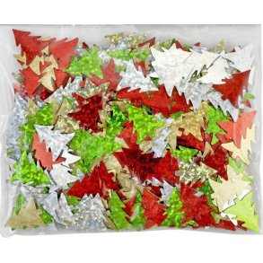 Jul Dekoration Holografisk Juletrer