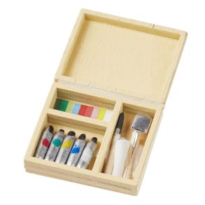 Mini Farve Box Med Kunstartikler