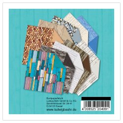 Origami - Foldepapir URSUS Nature 15x15 cm/120 ark/80g