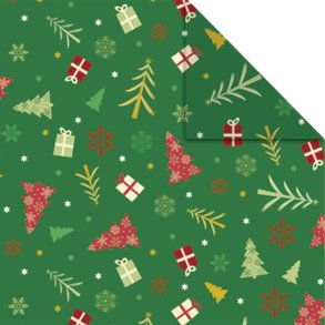 Origami - Foldepapir  URSUS Transparent Klassisk Jul 14.8 x 14.8 cm/33ark/115g