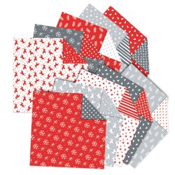 Origami - Foldepapir URSUS Nordic Christmas / Nordisk Jul 15x15 cm/120 ark/80g