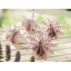 Origami - Foldepapir Lilla Nuancer 15 x15 cm / 65g / 40 Ark