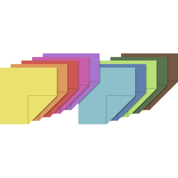 Origami - Foldepapir 15 x 15 cm / 60g / 100 Ark