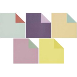 Origami - Foldepapir Duo Color 15 x 15 cm / 70g / 100 Ark