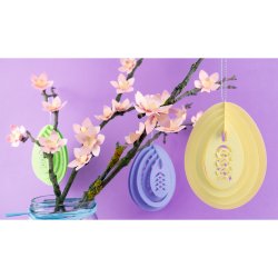 Lav Selv 3D P�ske�g 11.5 X 8.5 cm / 12 stk