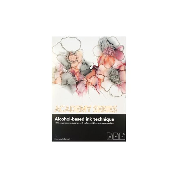Alcohol-based Ink Technique Blok Academy Series 200g A5