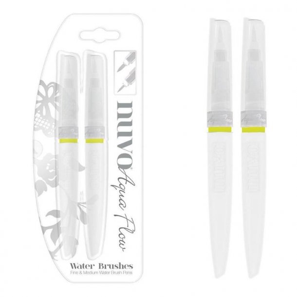 Tonic Studios Nuvo aqua flow water brush pen fine &amp; medium 889N