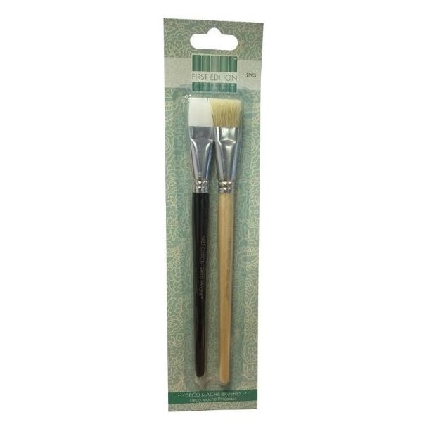 First Edition Deco Mache Brush Set FEBRU001