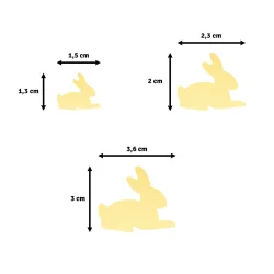 Punch Hare St - 3 stk