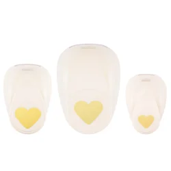 Punch Hjerte St - 3 stk