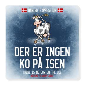 Bordskner / Coasters Der Ingen Ko P Isen - Keramisk Med Kork Bund