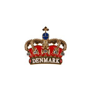 Emblem / Pins / Badges Krone Med 2D Effekt