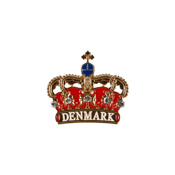 Emblem / Pins / Badges Krone Med 2D Effekt