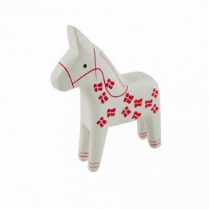 Figur Hest Dannebrog Flag 7.5 cm