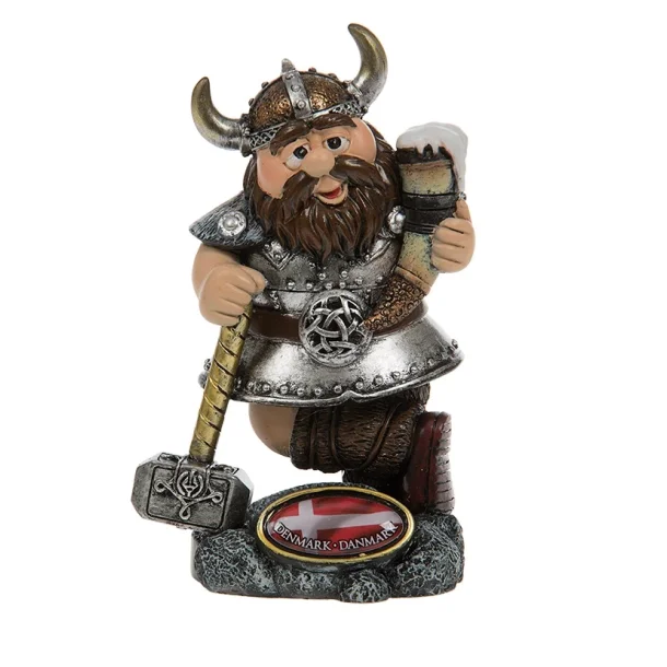 Vikinge Figur Hammer &amp; Horn