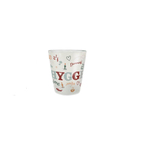 Shotglas Hygge Collage Frosted
