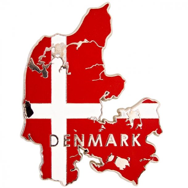 Magnet Danmarks Kort