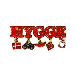 Magnet 2D Hygge Med Vedhng