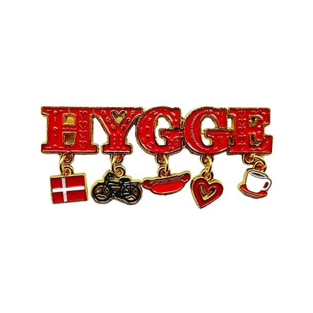 Magnet 2D Hygge Med Vedhng