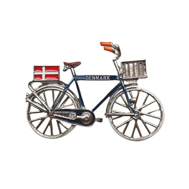 Magnet Metal Herre Cykel Med Roterende Hjul &amp; Pedaler