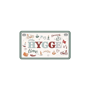 Magnet Metalskilt Hygge Collage 2D
