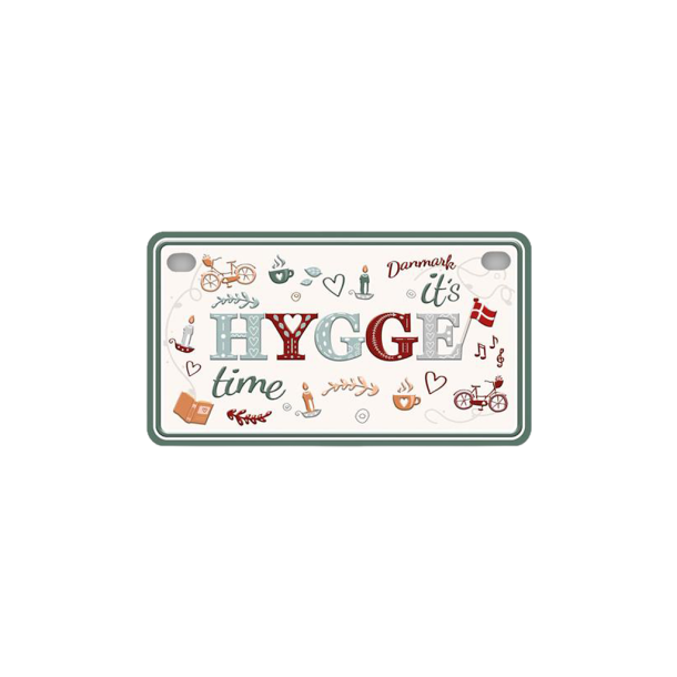 Magnet Metalskilt Hygge Collage 2D