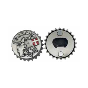 Magnet Oplukker Danmarks Kort 