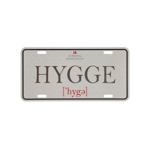 Metalskilt 2D Hygge