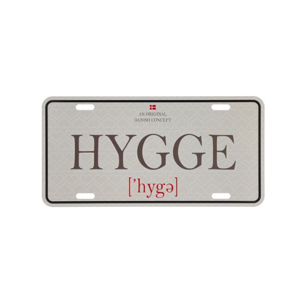 Metalskilt 2D Hygge