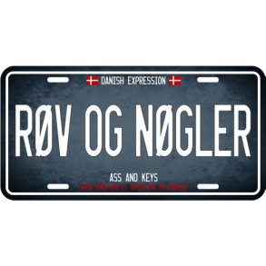 Metalskilt Rv Og Ngler