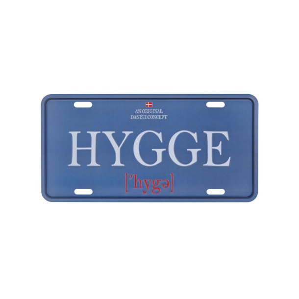 Metalskilt 2D Hygge