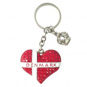 Nglering Hjerte Rhinesten 3D