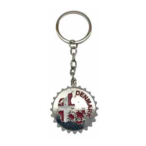 Nglering Kapsel Oplukker Med Danmarks Kort 2D