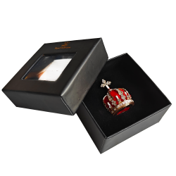 Figur Krone Royal Dansk Monarki - Danish Royal Monarchy 